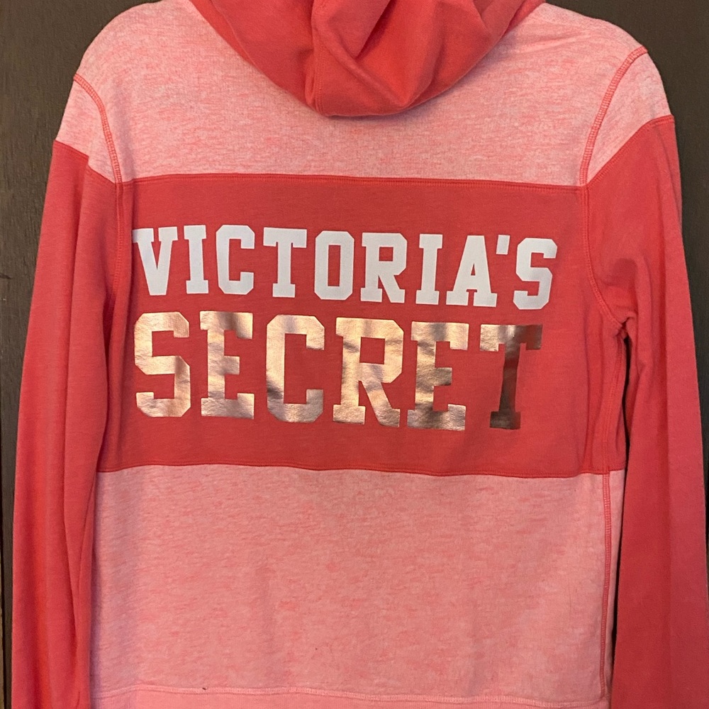 NWOT Pink zip up block colored